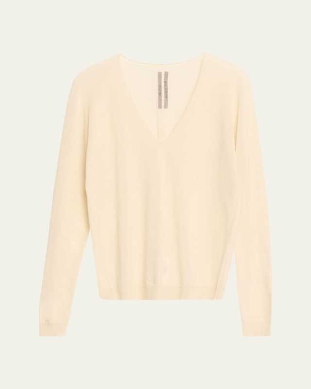 V-Neck Wool Sweater